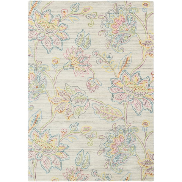 2' x 3' Surya Diwali Area Rug Blue Yellow 2' x 3' Surya Diwali Area Rug Blue Yellow